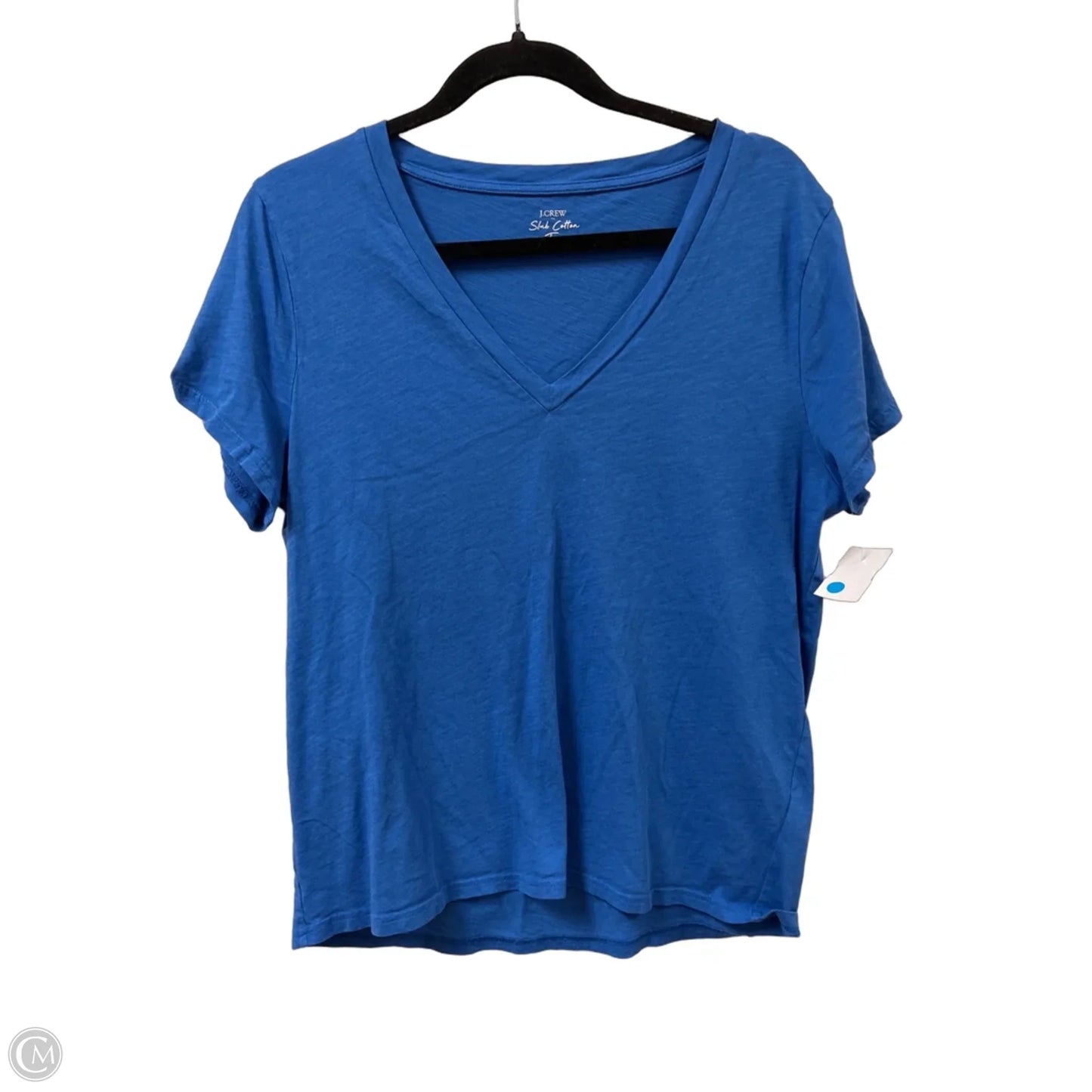 Top Short Sleeve By J. Crew In Blue, Size: L