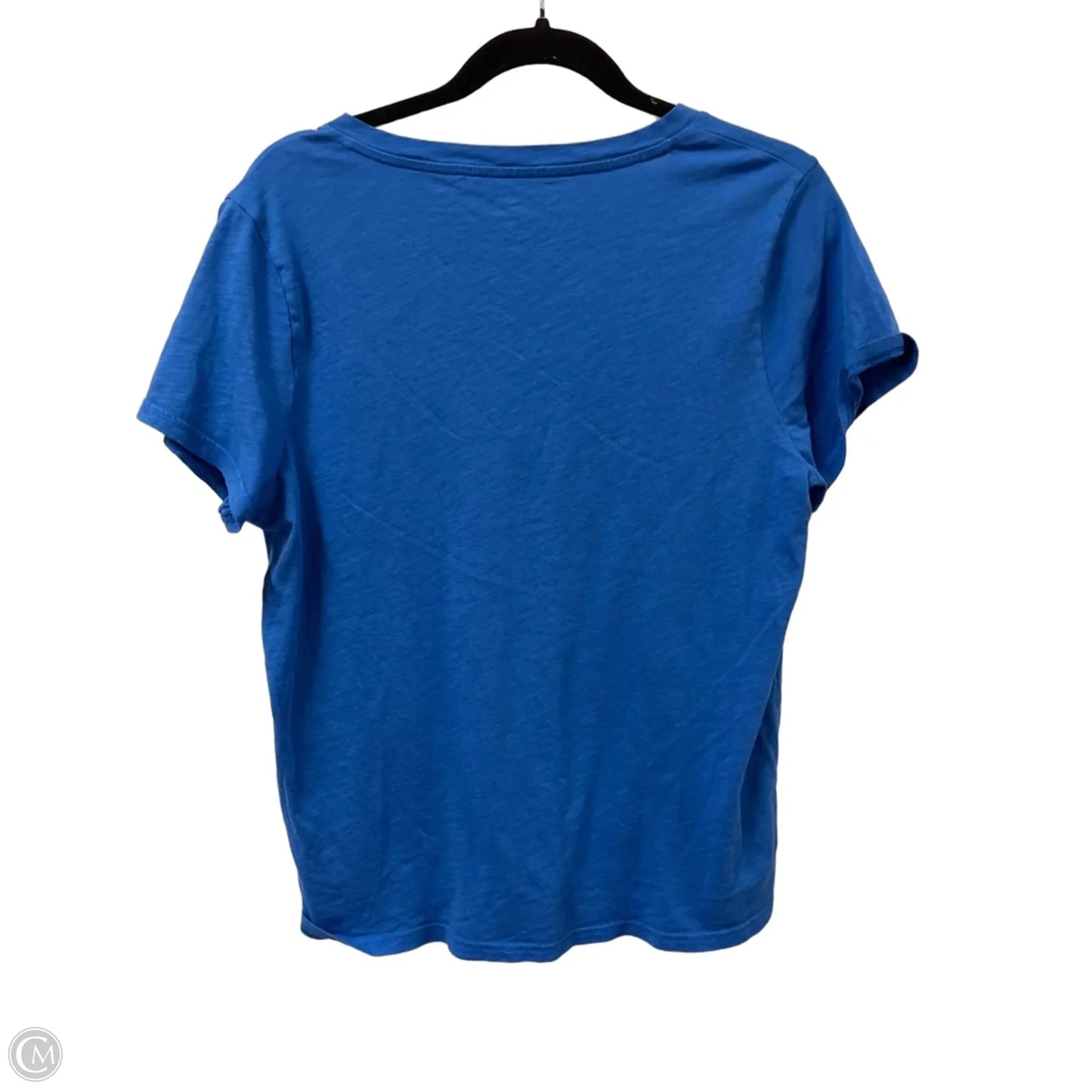 Top Short Sleeve By J. Crew In Blue, Size: L