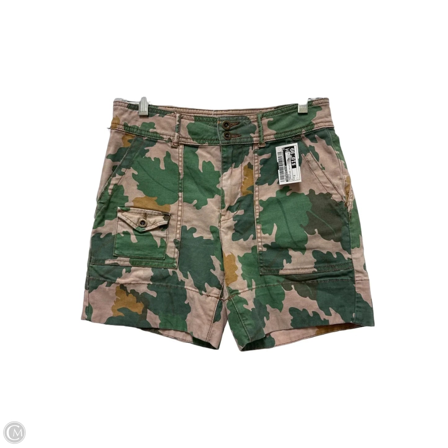 Shorts By Anthropologie In Camouflage Print, Size: 2
