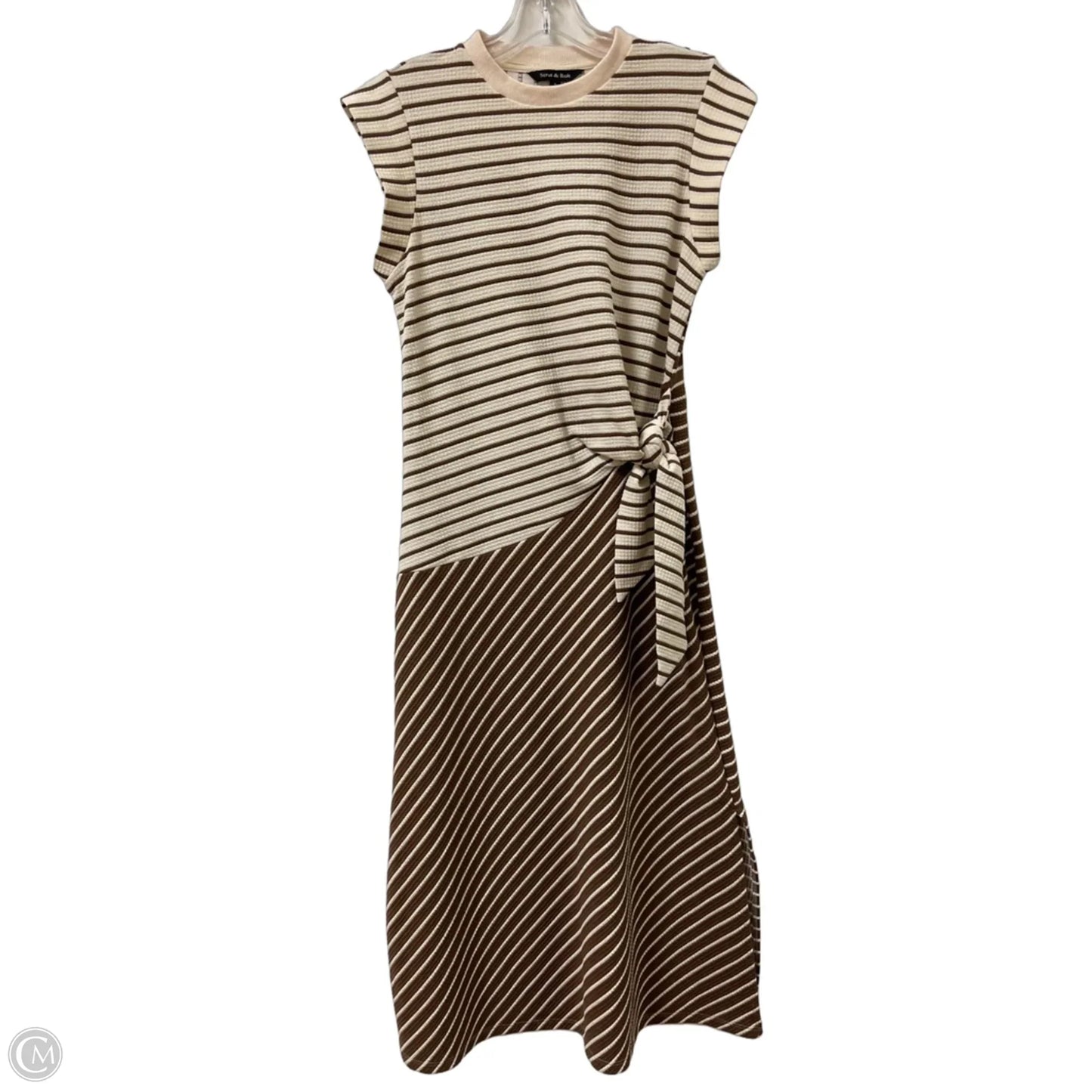 Dress Casual Maxi By Strut & Bolt In Striped Pattern, Size: S