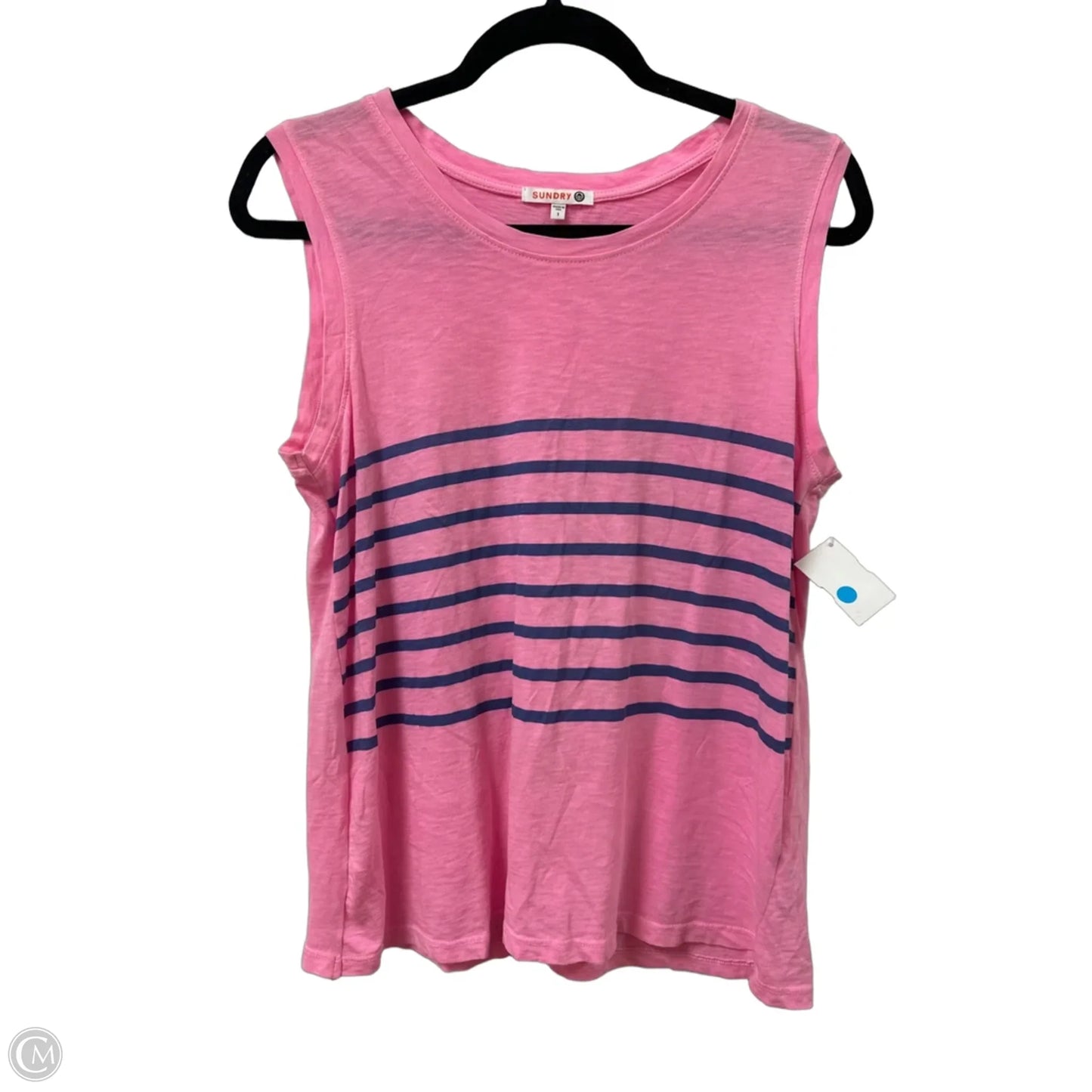 Top Sleeveless By Sundry In Pink, Size: S