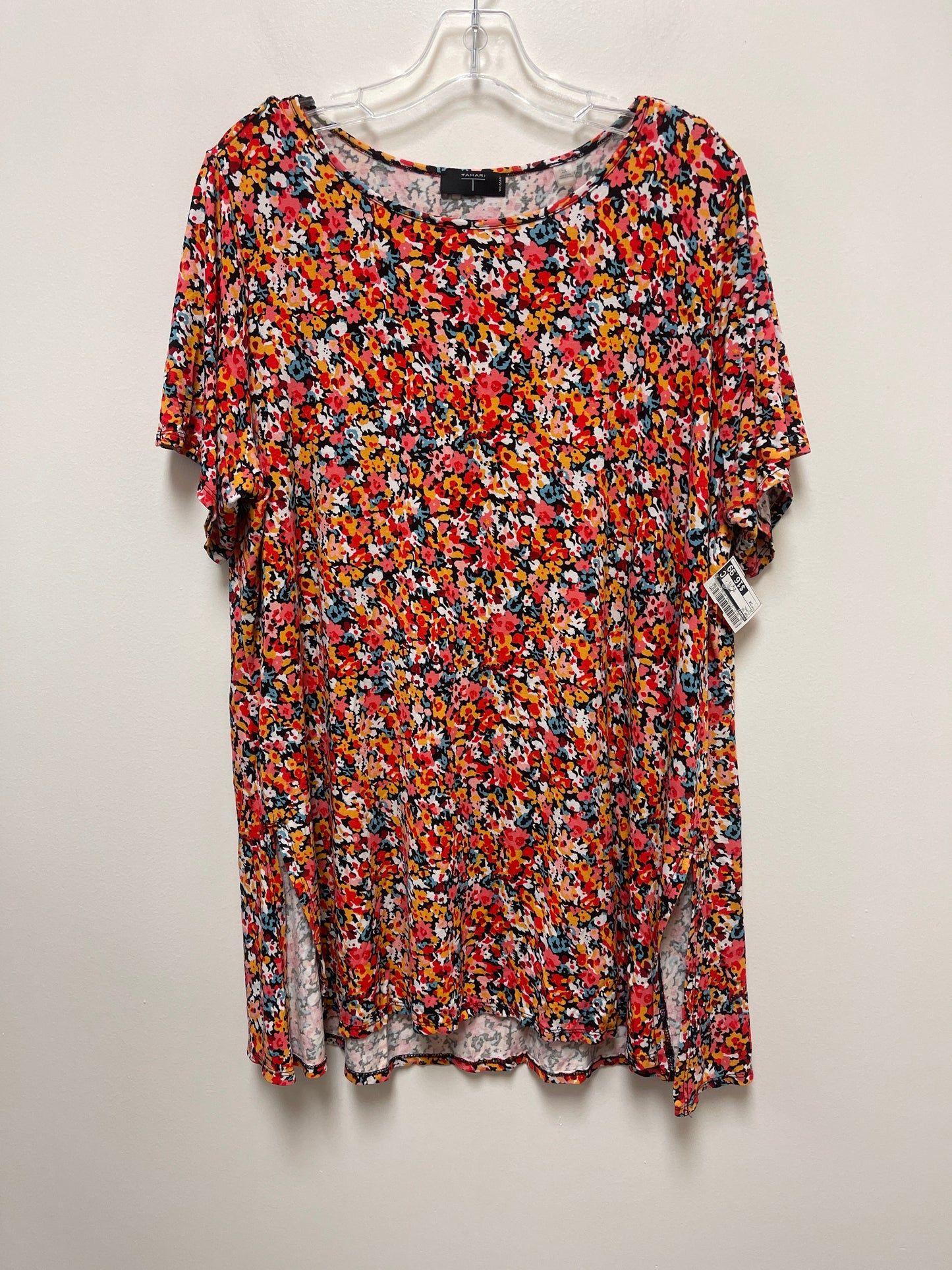 Top Short Sleeve By Tahari  Size: 2x