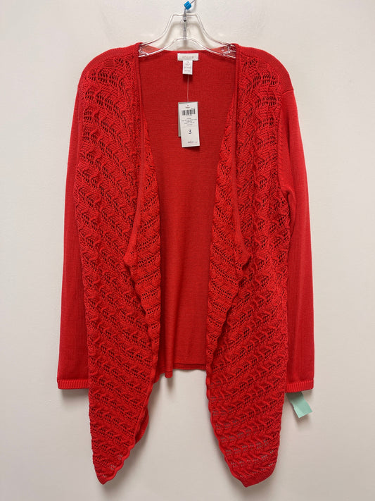 Sweater Cardigan By Chicos  Size: Xl