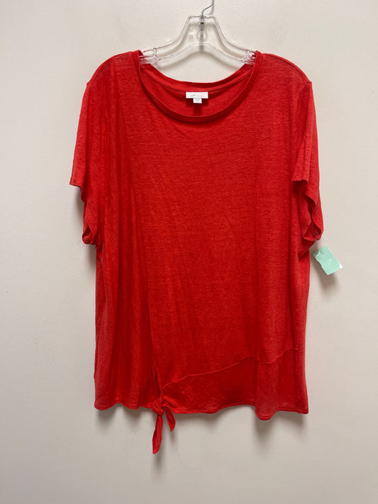 Top Short Sleeve By J. Jill  Size: Xl