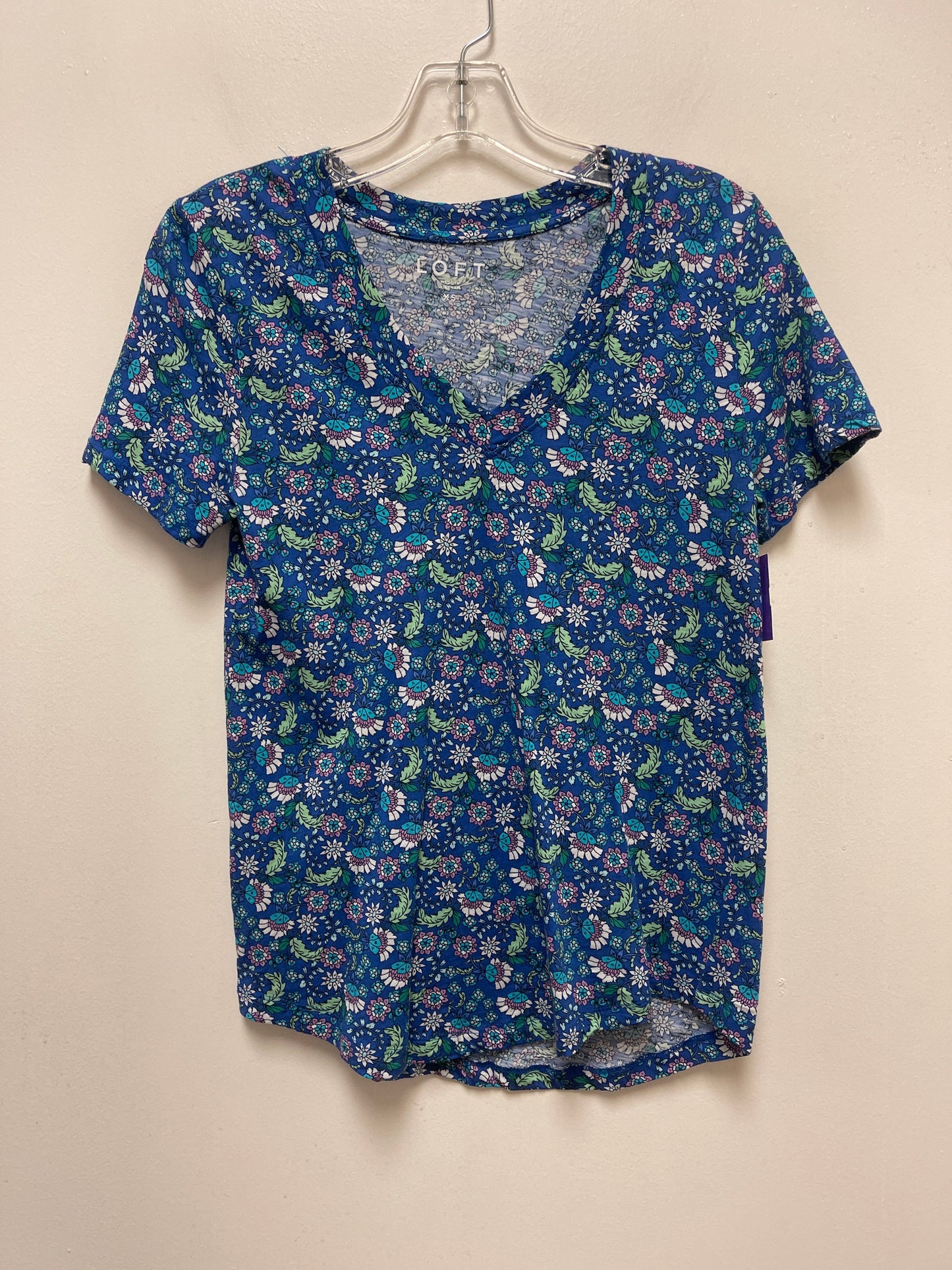 Top Short Sleeve By Loft  Size: Xs