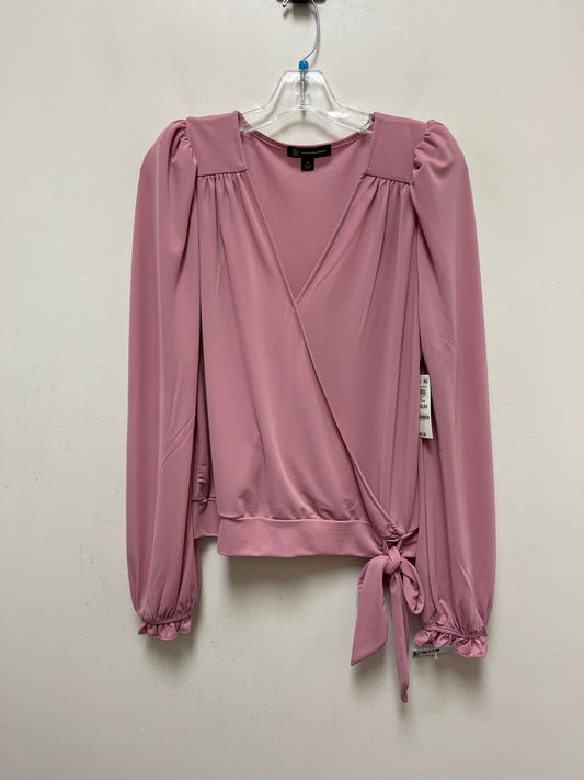 Pink Top Long Sleeve Inc, Size M