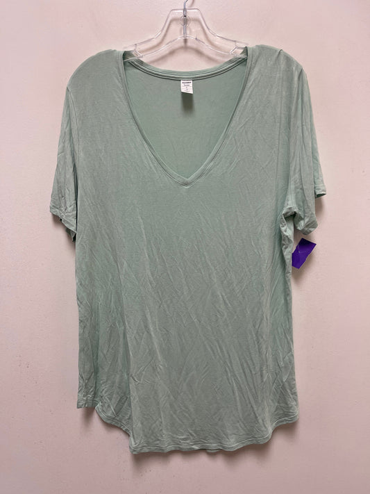 Green Top Short Sleeve Old Navy, Size L