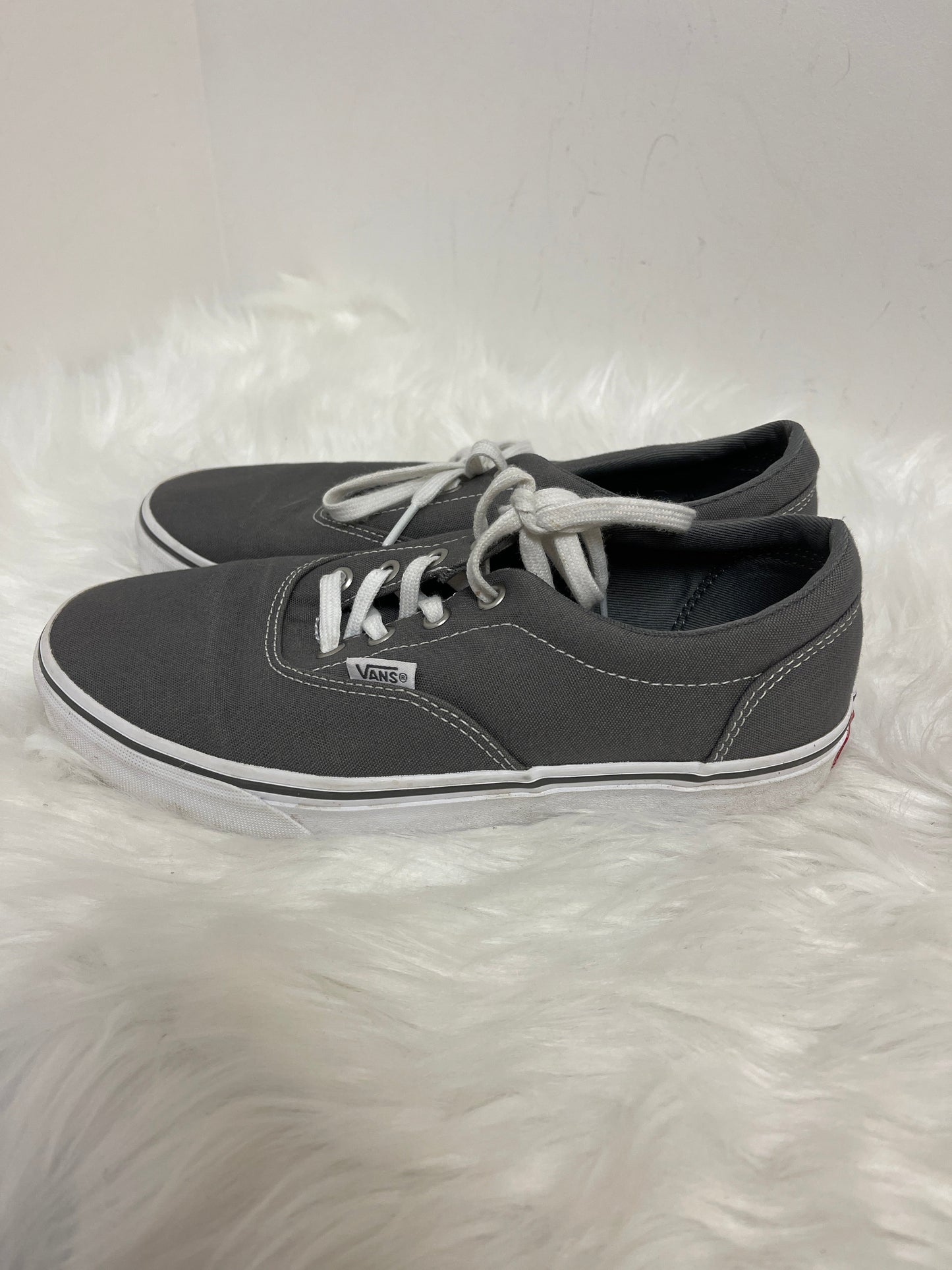 Grey Shoes Sneakers Vans, Size 8