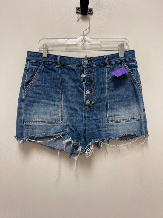 Blue Denim Shorts We The Free, Size 10