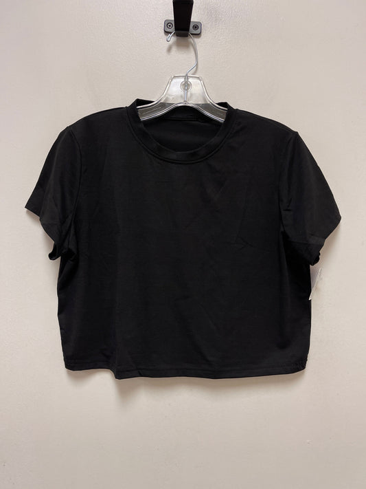 Black Top Short Sleeve Clothes Mentor, Size Xl