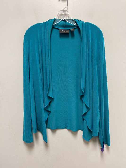 Teal Sweater Cardigan Chicos, Size M