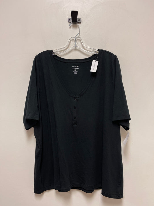 Black Top Short Sleeve Banana Republic, Size 2x