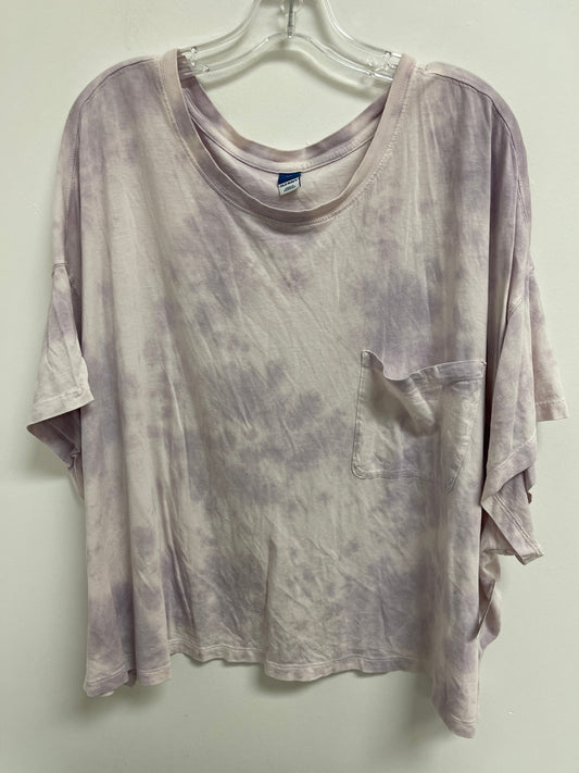 Purple Top Short Sleeve Old Navy, Size 4x