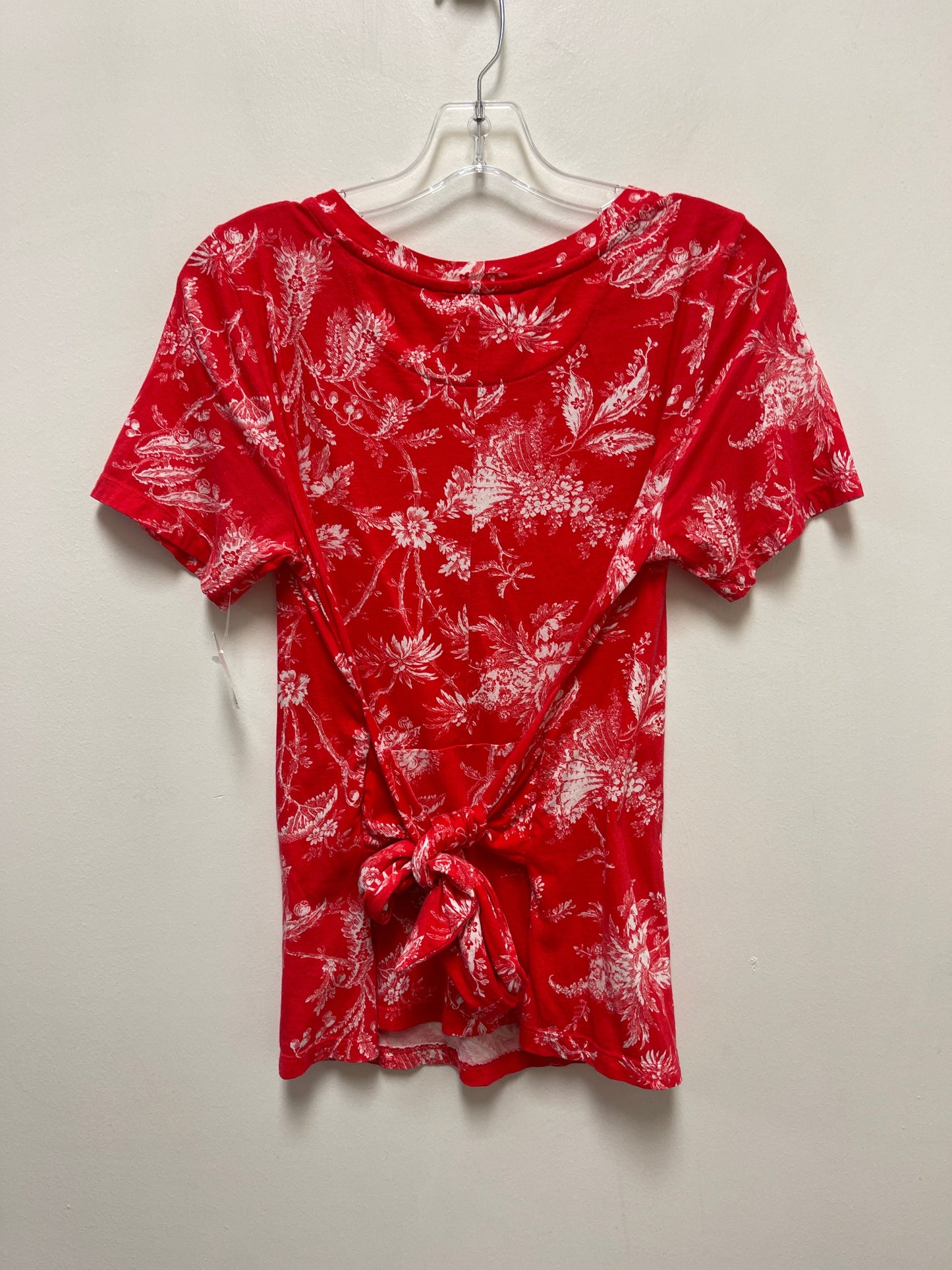 Red Top Short Sleeve Maeve, Size M