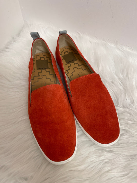 Orange Shoes Flats Dolce Vita, Size 9
