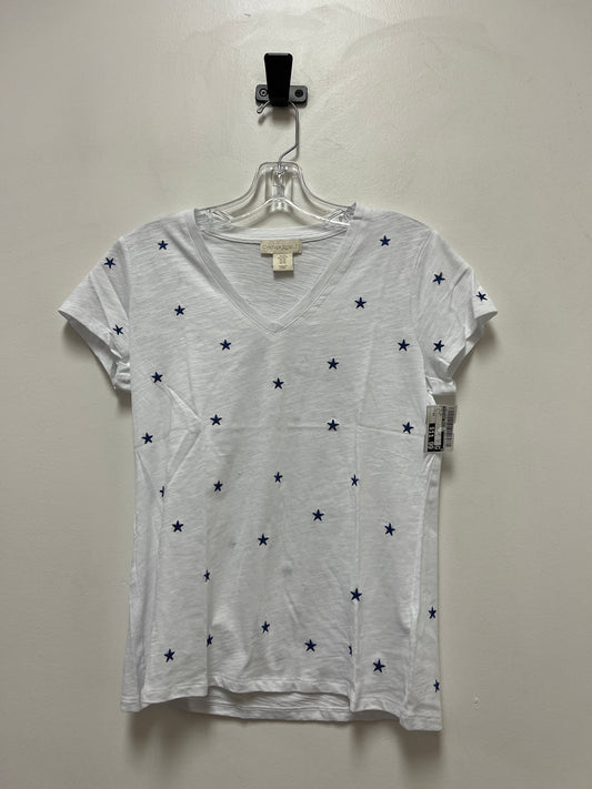 White Top Short Sleeve Cynthia Rowley, Size Xs