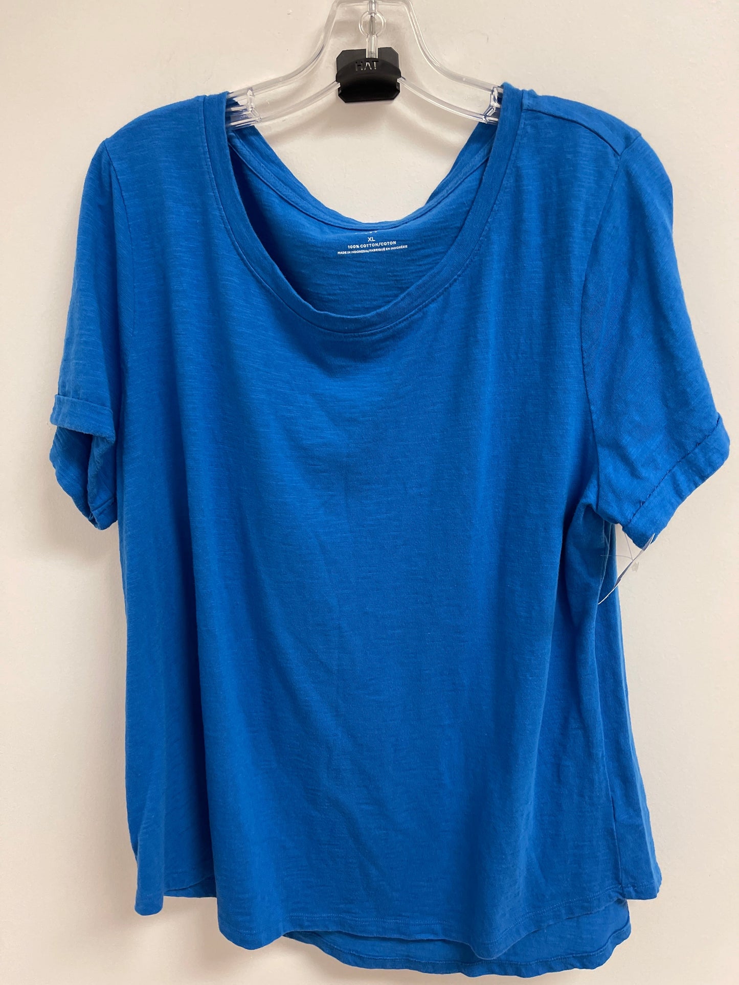 Blue Top Short Sleeve Talbots, Size Xl