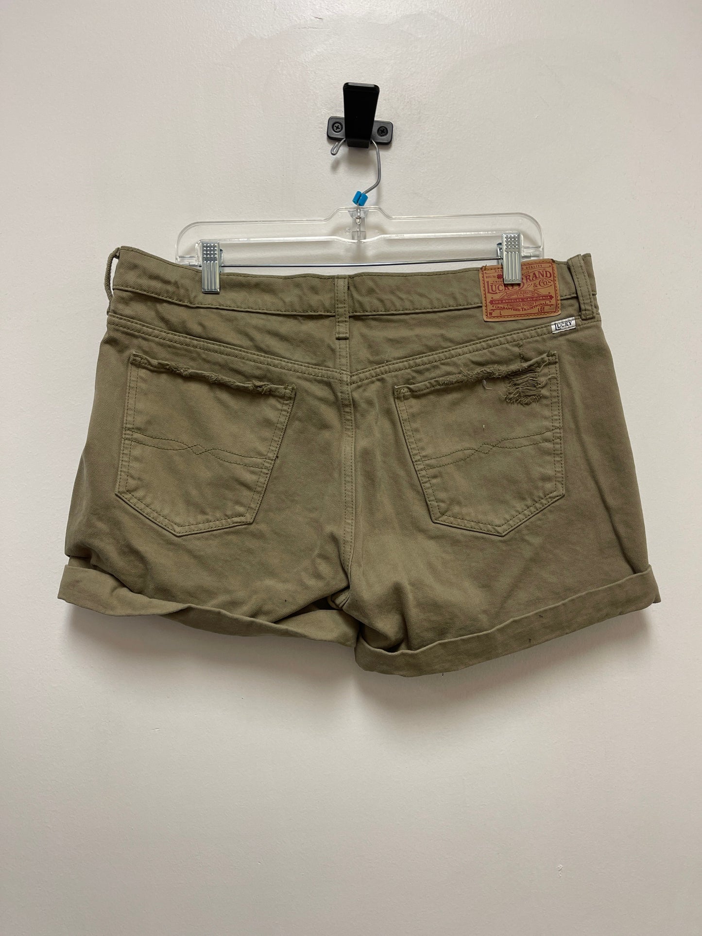 Green Shorts Lucky Brand, Size 12