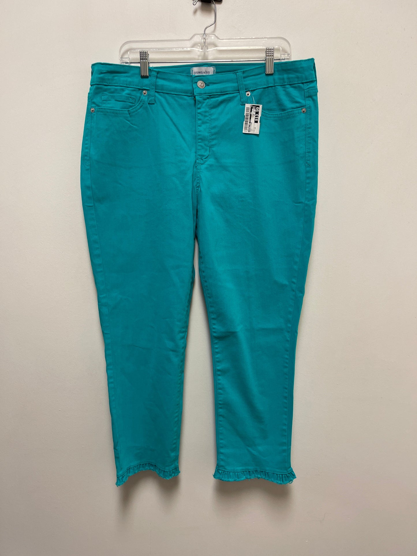 Pants Other By Crown And Ivy In Teal, Size: 14