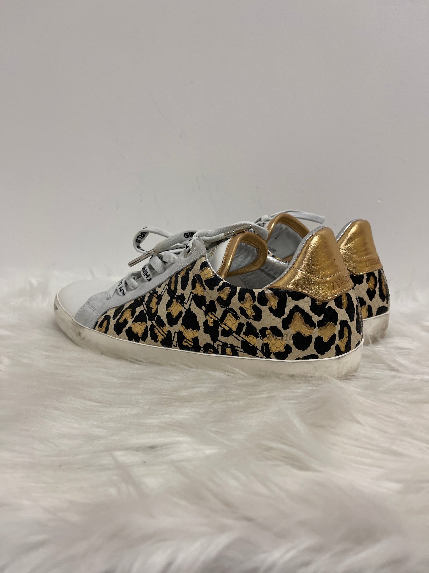 Shoes Sneakers By Zadig And Voltaire In Animal Print, Size: 10.5