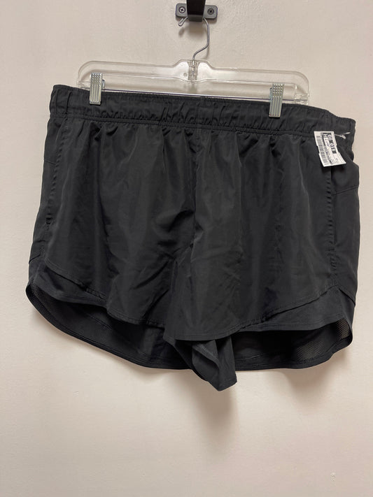 Athletic Shorts By Clothes Mentor In Black, Size: 2x