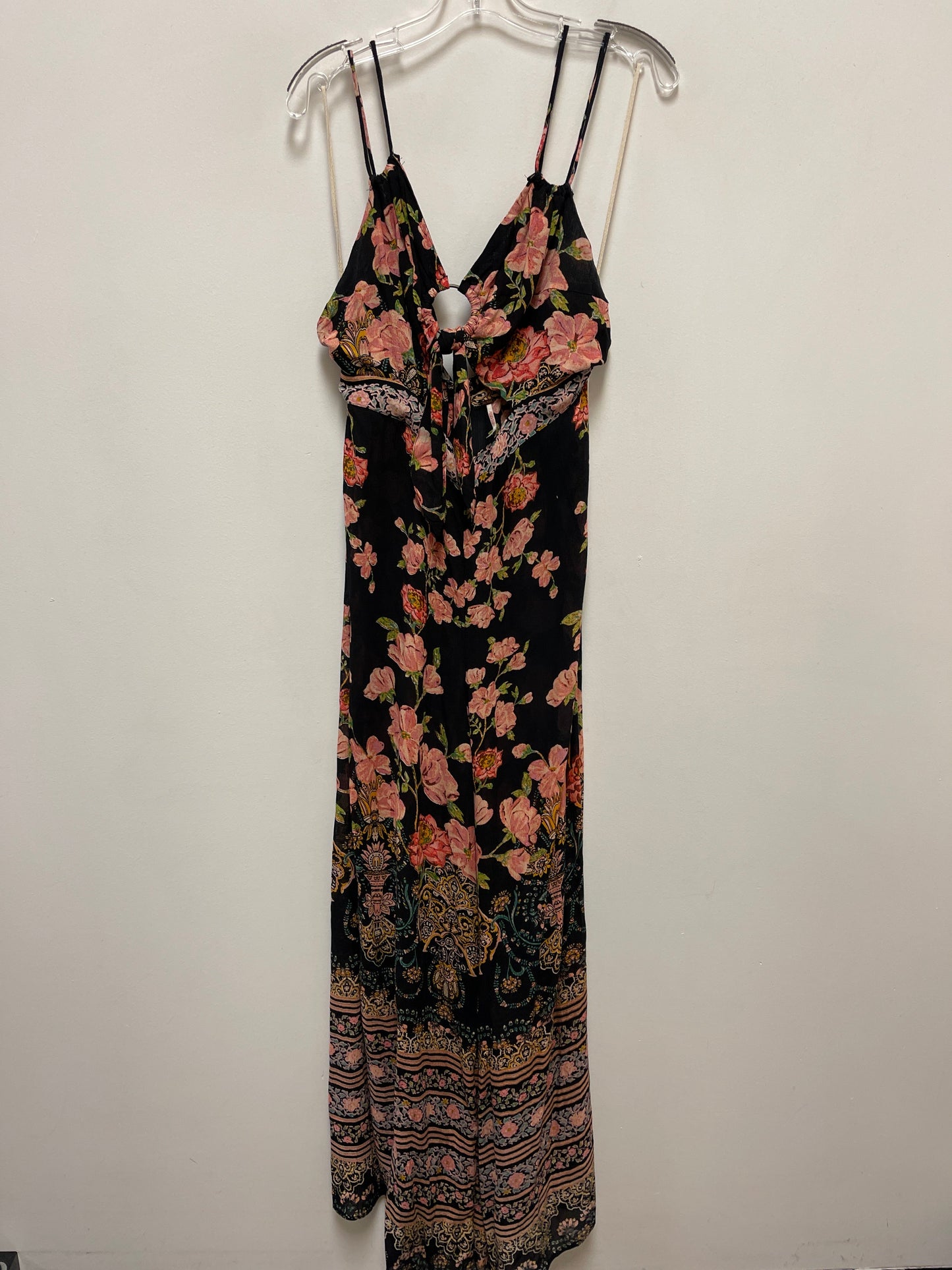 Dress Casual Maxi By Free People In Black, Size: L