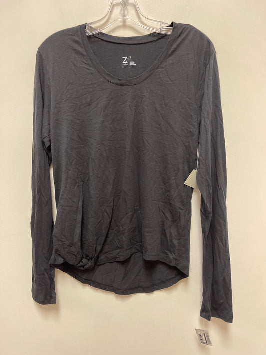 Top Long Sleeve By Zella In Black, Size: S