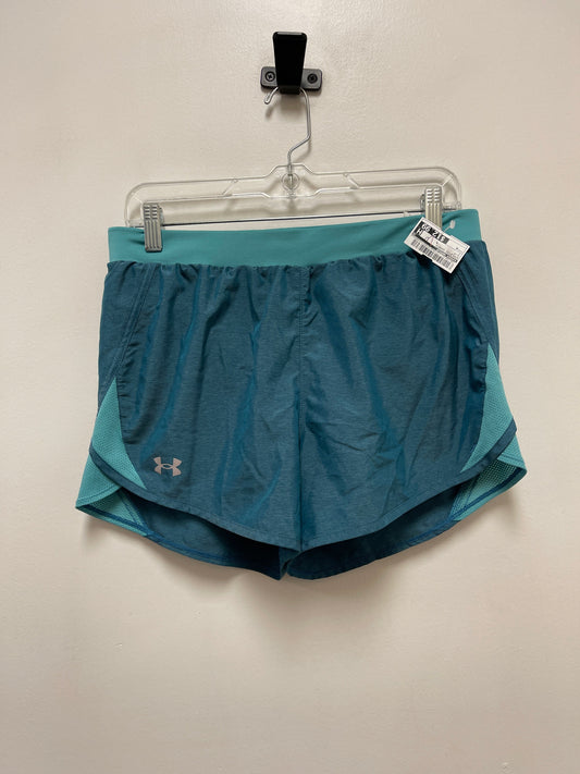 Athletic Shorts By Under Armour In Blue, Size: M