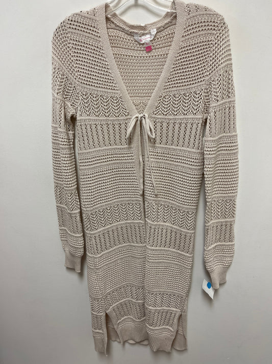 Sweater Cardigan By No Boundaries In Cream, Size: S