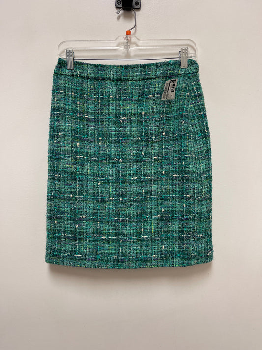 Skirt Designer By Kate Spade In Green, Size: 10