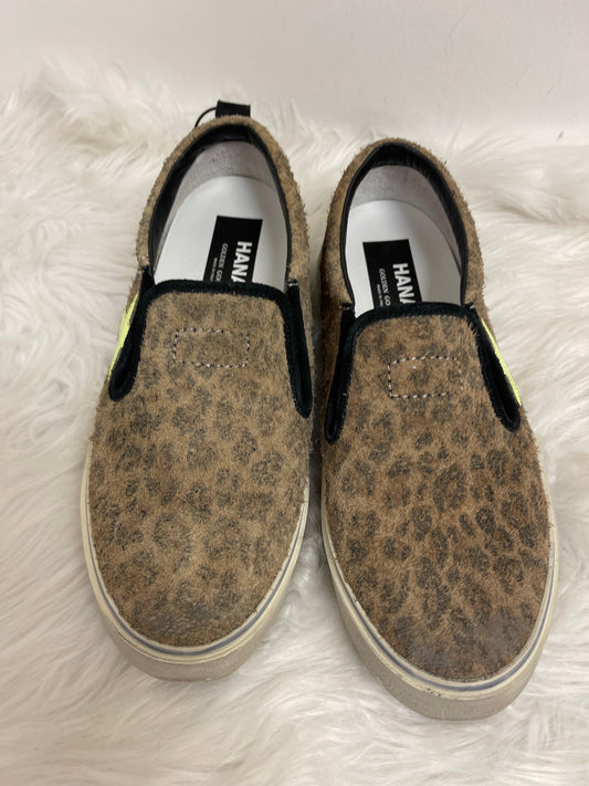 Shoes Luxury Designer By Golden Goose In Animal Print, Size: 10.5