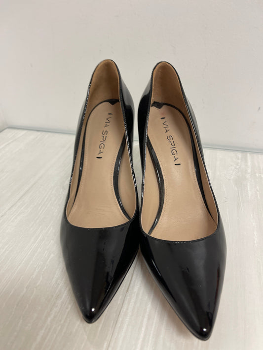 Shoes Heels Stiletto By Via Spiga In Black, Size: 8