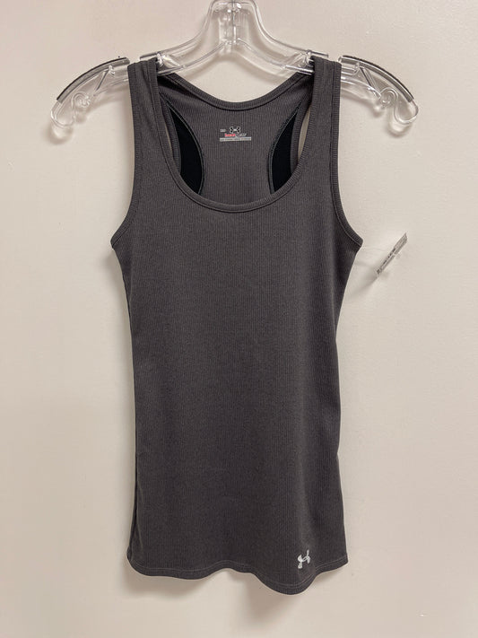 Athletic Tank Top By Under Armour In Grey, Size: Xs