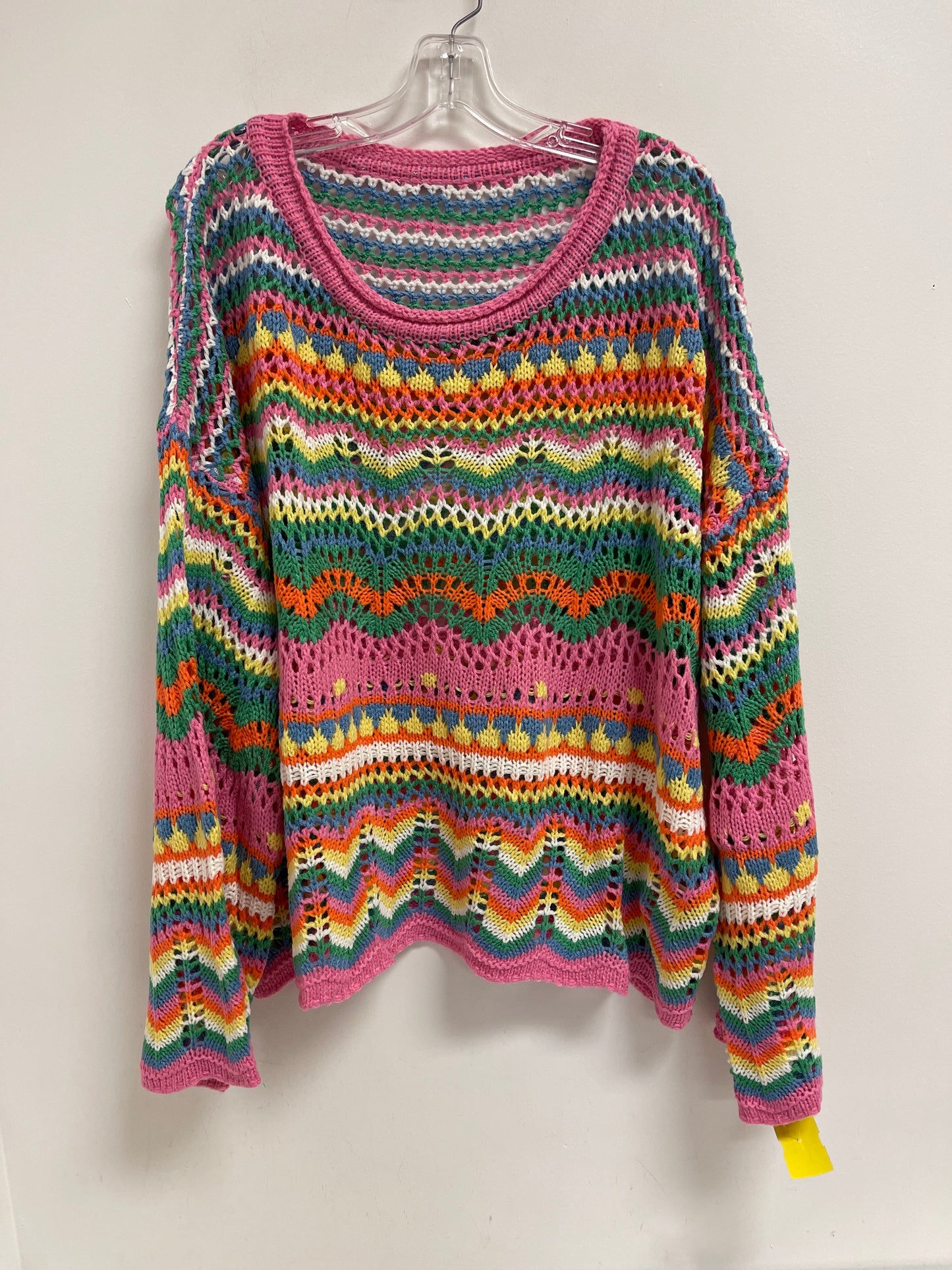 Sweater By Shein In Multi-colored, Size: Xl