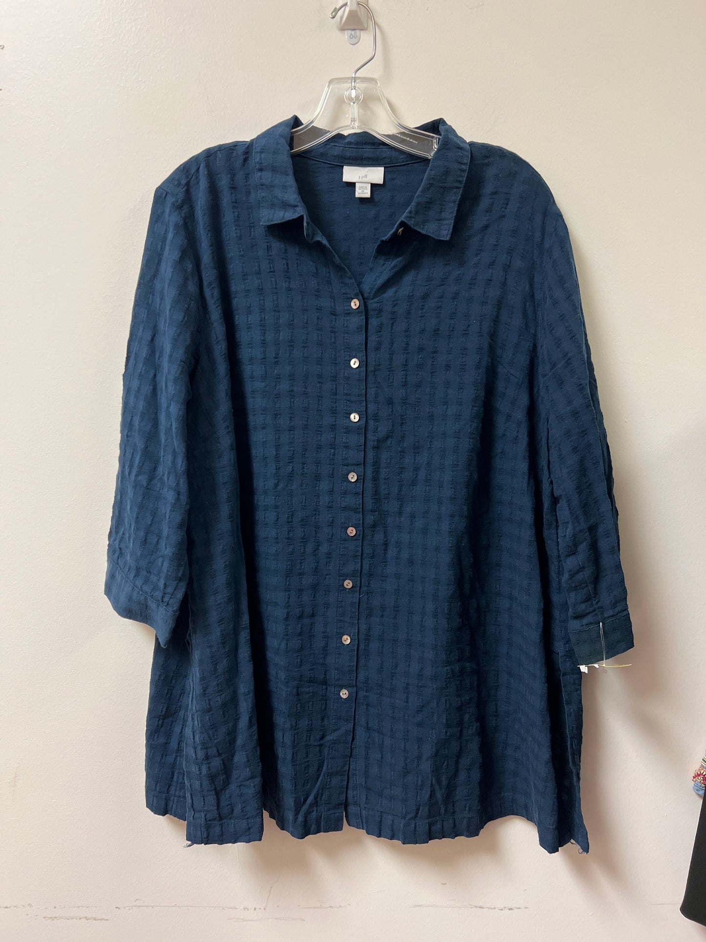 Tunic Long Sleeve By J. Jill In Navy, Size: 2x