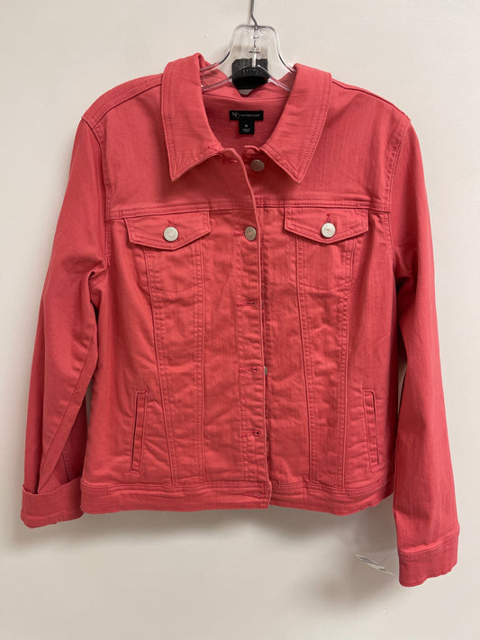 Jacket Denim By New Directions In Pink, Size: M