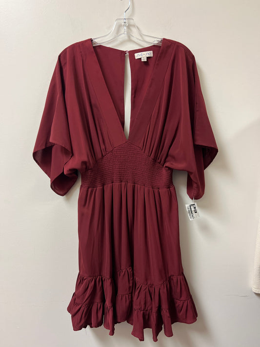 Dress Casual Short By She + Sky In Red, Size: L