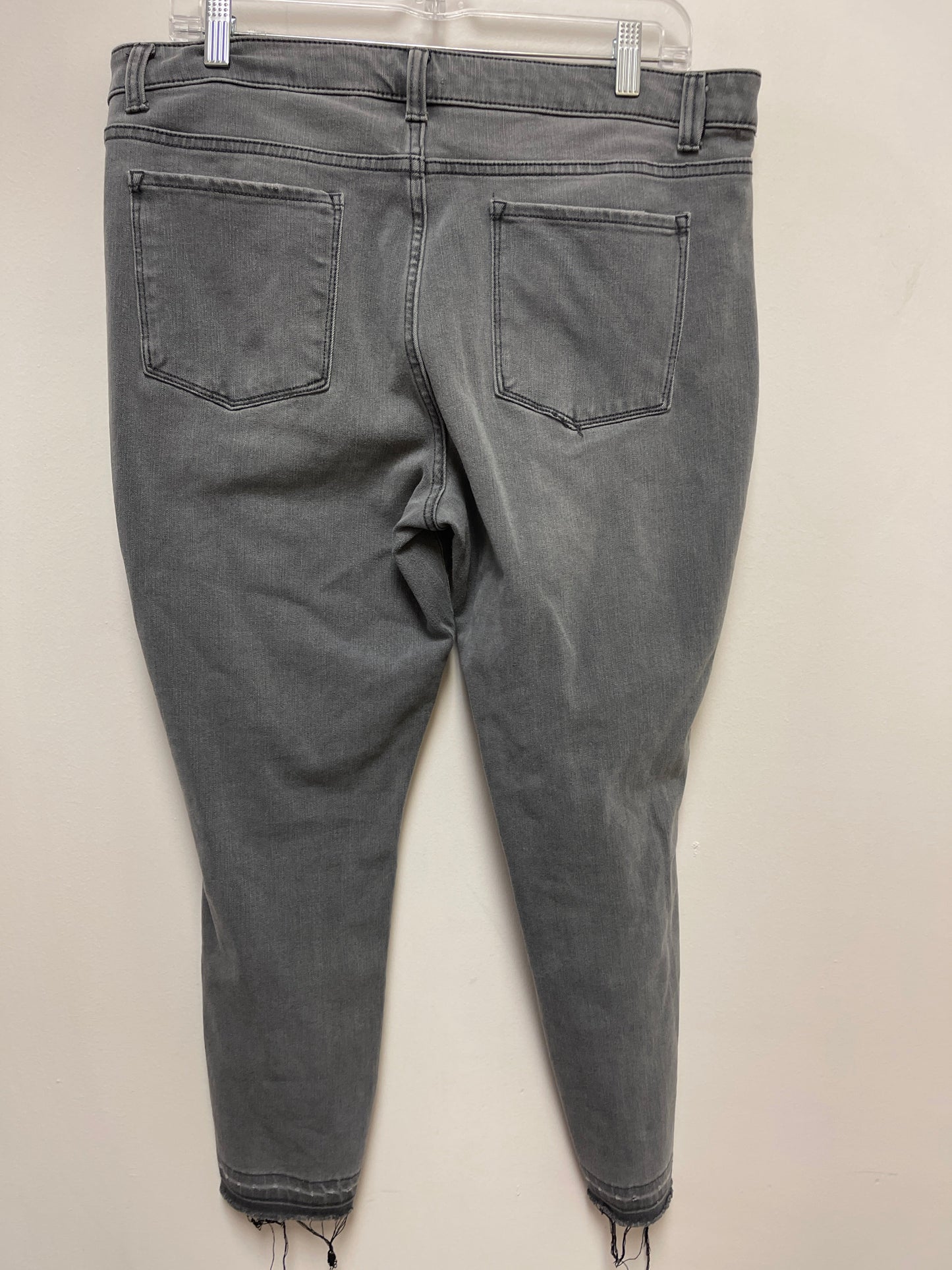 Jeans Skinny By Time And Tru In Grey, Size: 16