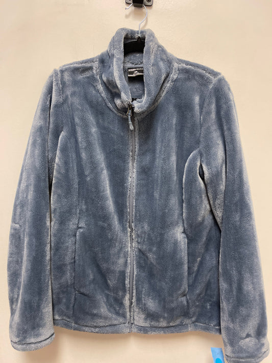 Jacket Faux Fur & Sherpa By 32 Degrees In Blue, Size: S