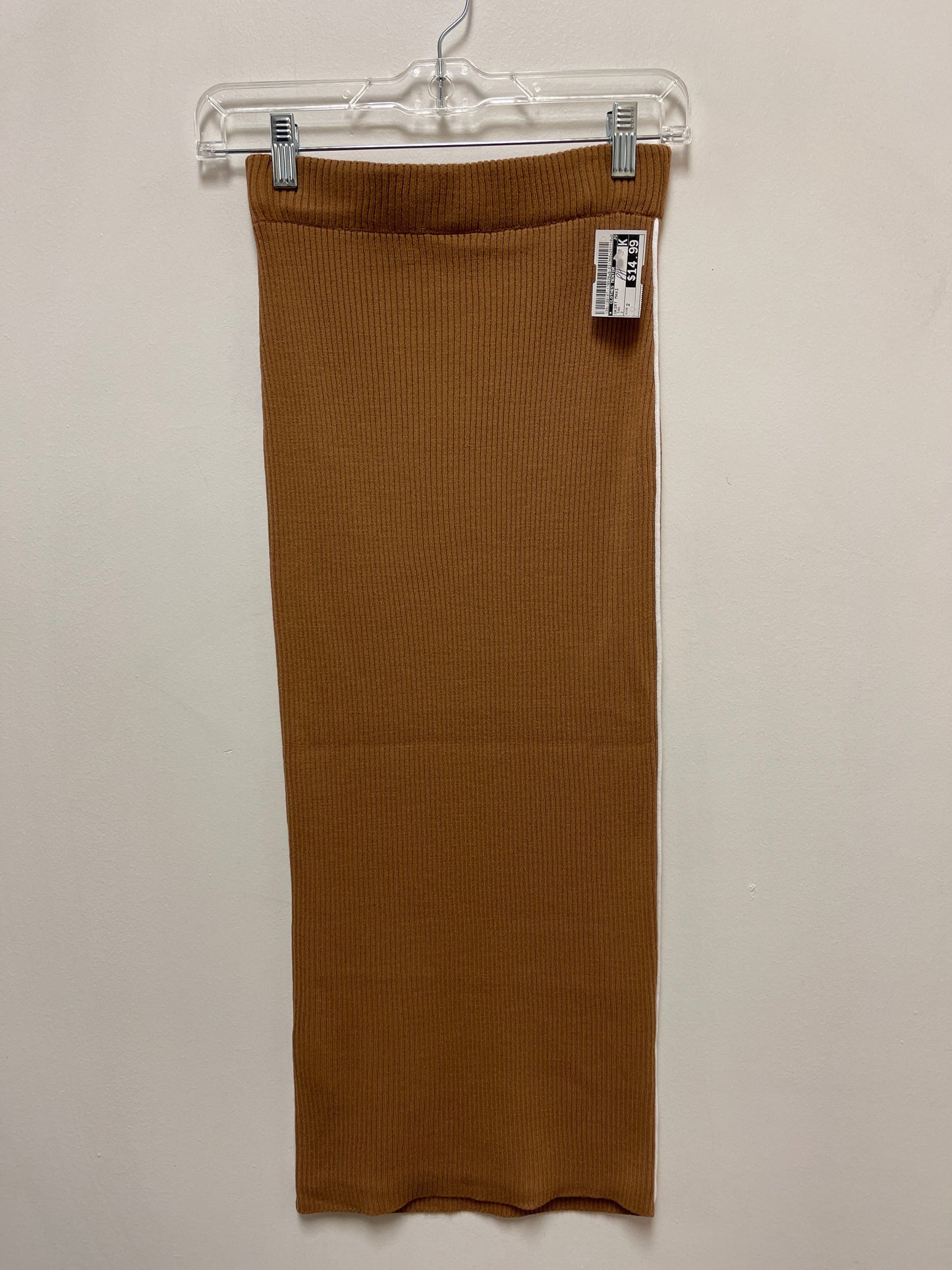 Skirt Maxi By Clothes Mentor In Tan, Size: 2