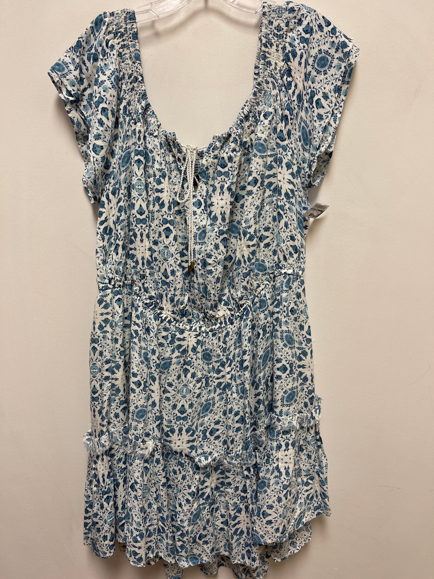 Dress Casual Short By Jessica Simpson In Blue, Size: 1x