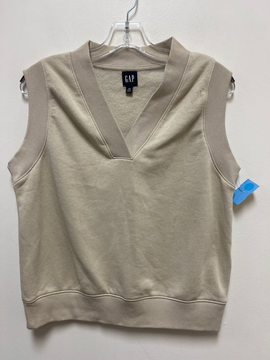 Vest Other By Gap In Tan, Size: Xs