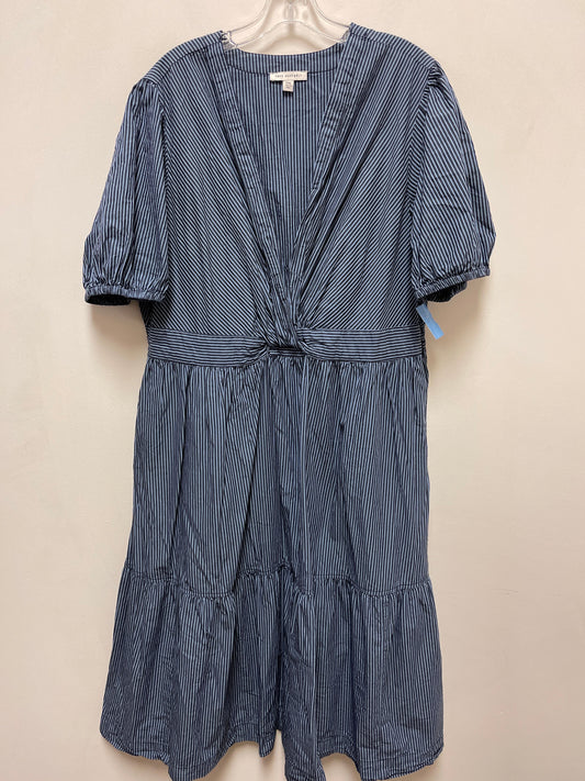 Dress Casual Maxi By Free Assembly In Blue, Size: 2x