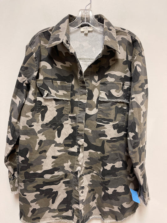 Jacket Other By Umgee In Camouflage Print, Size: M