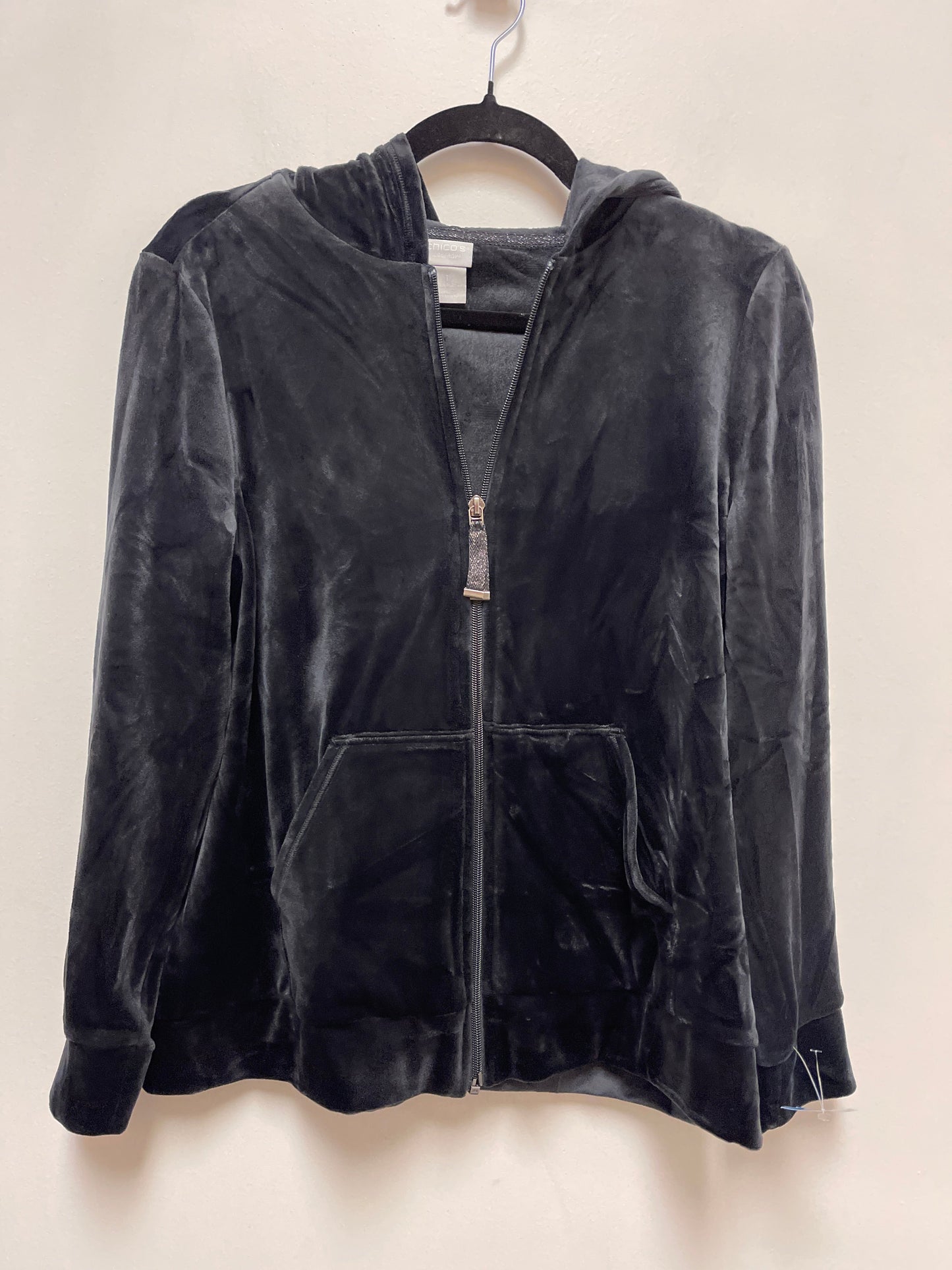 Jacket Other By Chicos In Black, Size: M