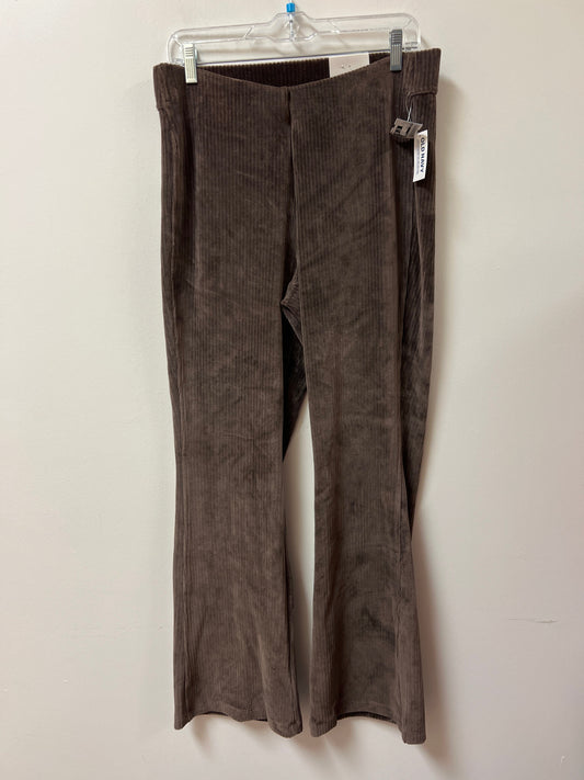 Pants Leggings By Old Navy In Brown, Size: 12