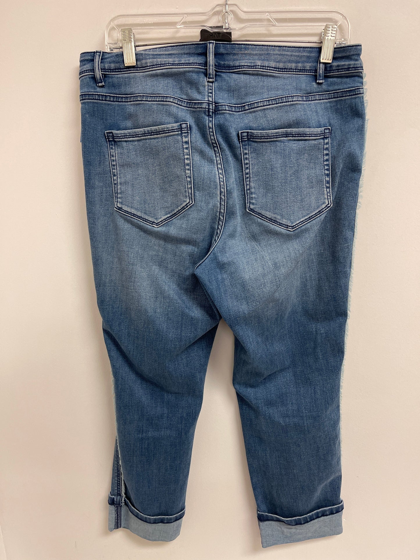 Jeans Straight By J. Jill In Blue Denim, Size: 10