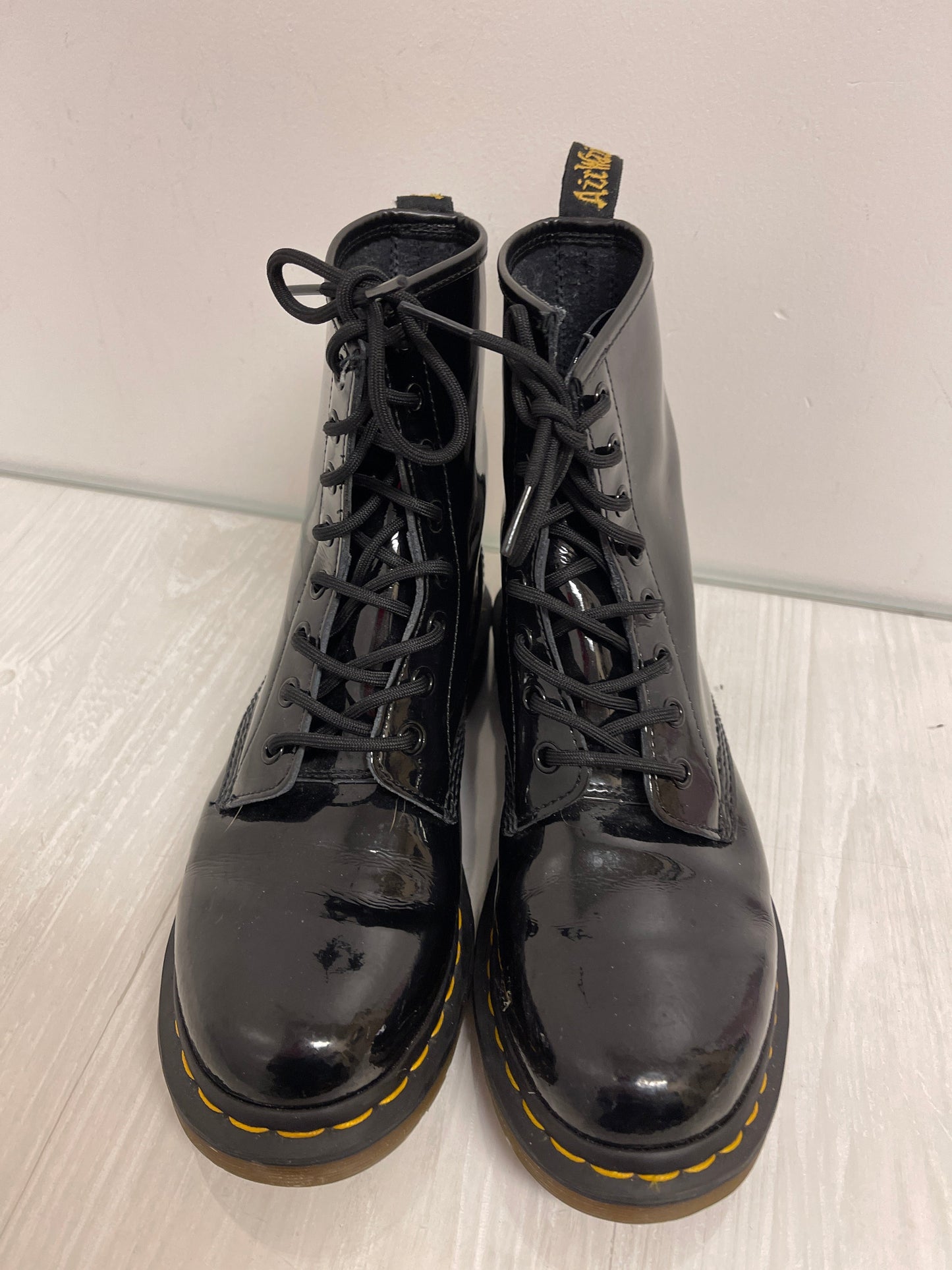 Boots Combat By Dr Martens In Black, Size: 8