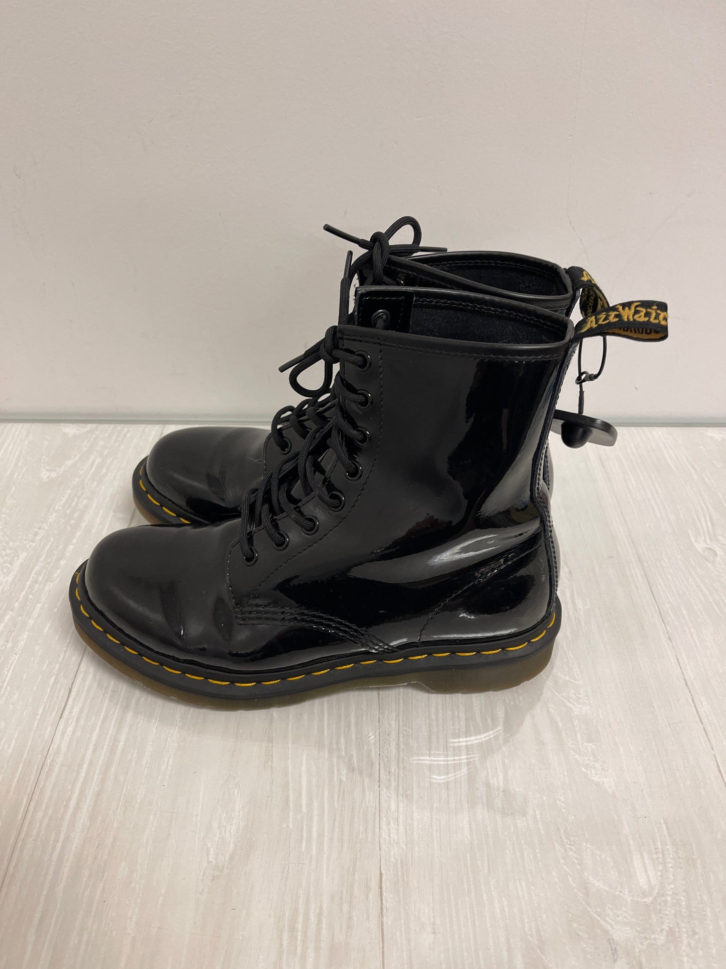 Boots Combat By Dr Martens In Black, Size: 8