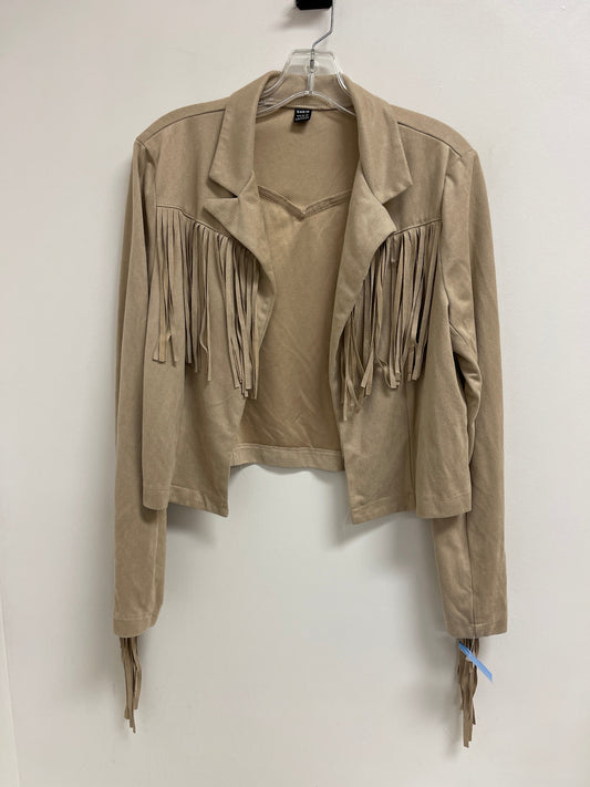 Jacket Other By Shein In Tan, Size: L